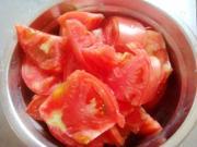 番茄絲瓜滷子麵的做法圖解2