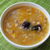 南瓜綠豆薏仁粥的做法