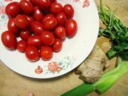 西紅柿綠豆麵的做法圖解2