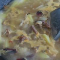 農傢臘味土豆湯的做法圖解8