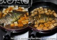 黃魚燒豆腐的做法圖解5