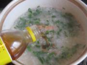 韭菜花鮮蝦糯米粥的做法圖解6