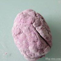 紫薯蔥油麵的做法圖解5