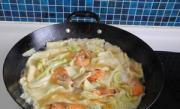 大蝦白菜麵片湯的做法圖解10