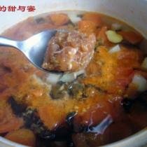 番茄絲瓜肉丸湯的做法
