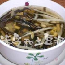 海帶黃豆芽湯的做法