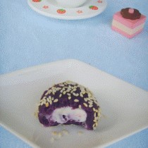 紫薯奶酪球的做法