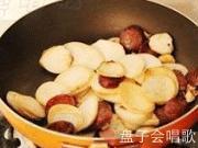 辣腸泡菜炒杏鮑菇的做法圖解6