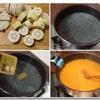 金燦燦的黃金海鮮火鍋迎新年的做法圖解3