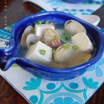 蛤蜊豆腐湯的做法