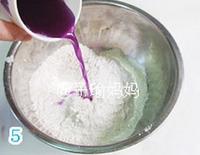 紫甘藍手搟麵的做法圖解4