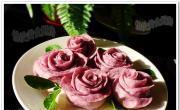 紫薯玫瑰饅頭的做法圖解14