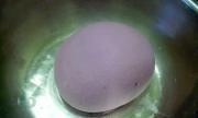 紫薯玫瑰饅頭的做法圖解5