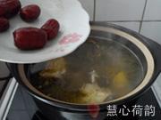 春筍紅棗煲雞湯的做法圖解10
