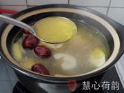 春筍紅棗煲雞湯的做法圖解13