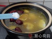 春筍紅棗煲雞湯的做法圖解14