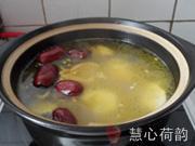 春筍紅棗煲雞湯的做法圖解16