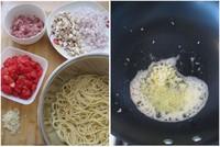 蕃茄蘑菇肉醬義大利麵的做法圖解2