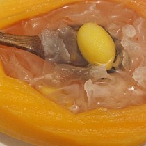 木瓜銀耳橄欖羹的做法