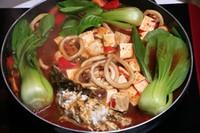 石鍋牡蠣魷魚豆腐湯的做法圖解8