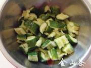 小白菜拌黃瓜的做法圖解2