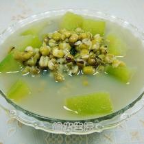 綠豆冬瓜保健湯的做法