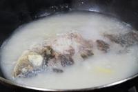 蘿卜絲鯽魚湯的做法圖解3