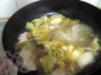 白菜丸子粉絲湯的做法圖解8