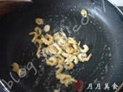 百合蝦米炒蠶豆的做法圖解6