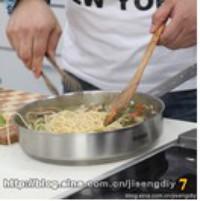 三文魚義麵的做法圖解11