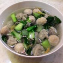 魚丸肉丸青菜湯的做法