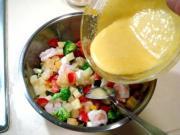 鮮蝦果蔬沙拉的做法圖解10