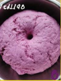 紫薯開花饅頭的做法圖解6