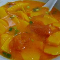 南瓜番茄湯的做法