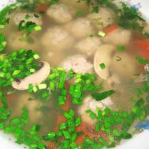 生汆丸子湯的做法