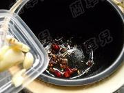 飯煲麻辣豆芽燜麵的做法圖解4