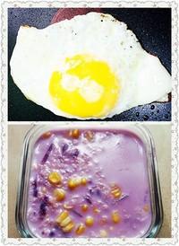 紫薯玉米麥片粥的做法圖解5