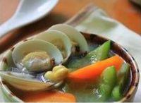 黃豆鼠瓜蛤蜊湯的做法圖解7