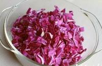 嫣紫玫瑰蘿卜花的做法圖解1