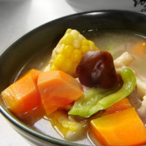 玉米蔬菜湯的做法