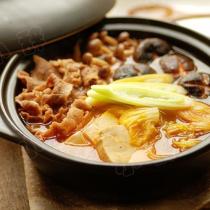 韓國鮮菌辣肥牛湯鍋的做法