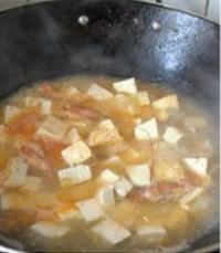 海鮮金針豆腐湯的做法圖解7