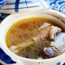 油雞蕨麻湯的做法