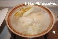 油雞蕨麻湯的做法圖解3