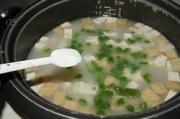 豆腐海鮮粥的做法圖解5