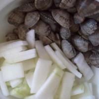 冬瓜蛤蜊湯的做法圖解1