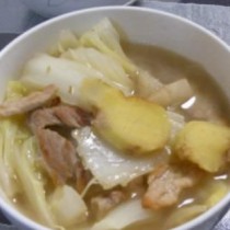 白菜肉片湯的做法