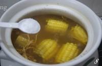 蟲草花粉葛玉米湯的做法圖解8
