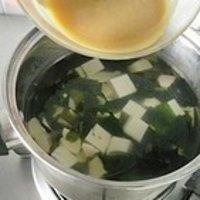 味噌豆腐湯的做法圖解6