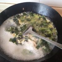 螺旋藻黃瓜疙瘩湯的做法圖解7